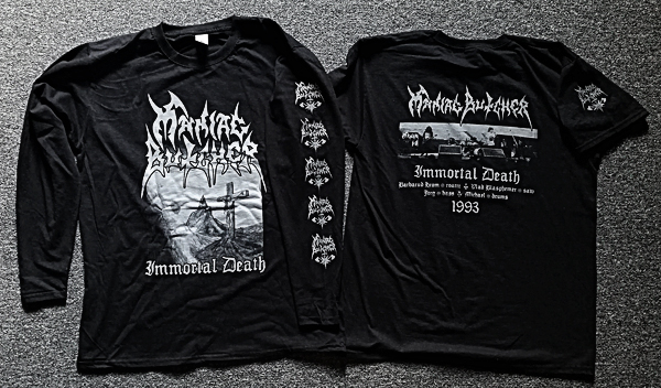 Maniac Butcher 'Immortal Death' T-shirt
